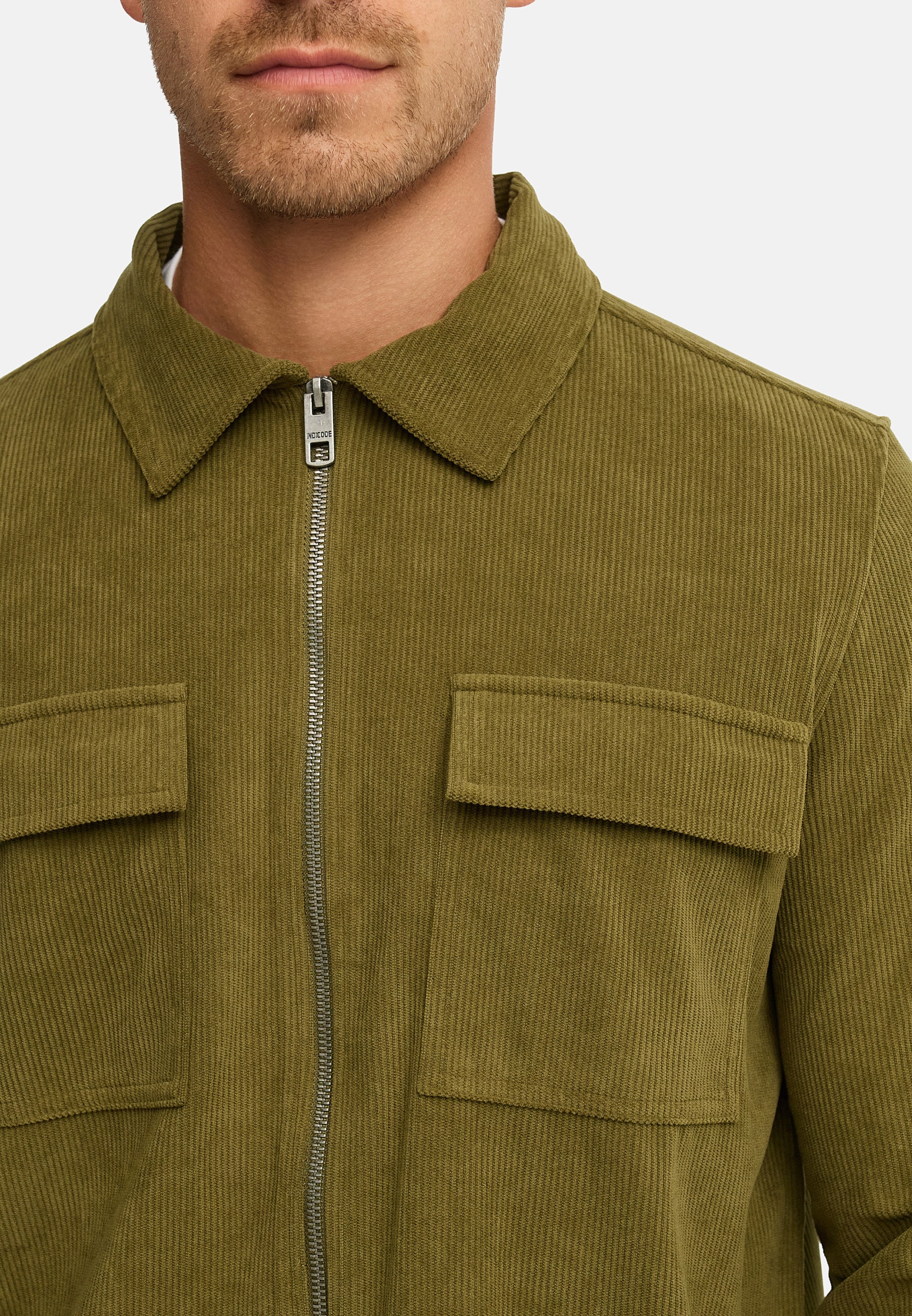 Hemd Langarm INNemoto Zip Shirt Produktbild