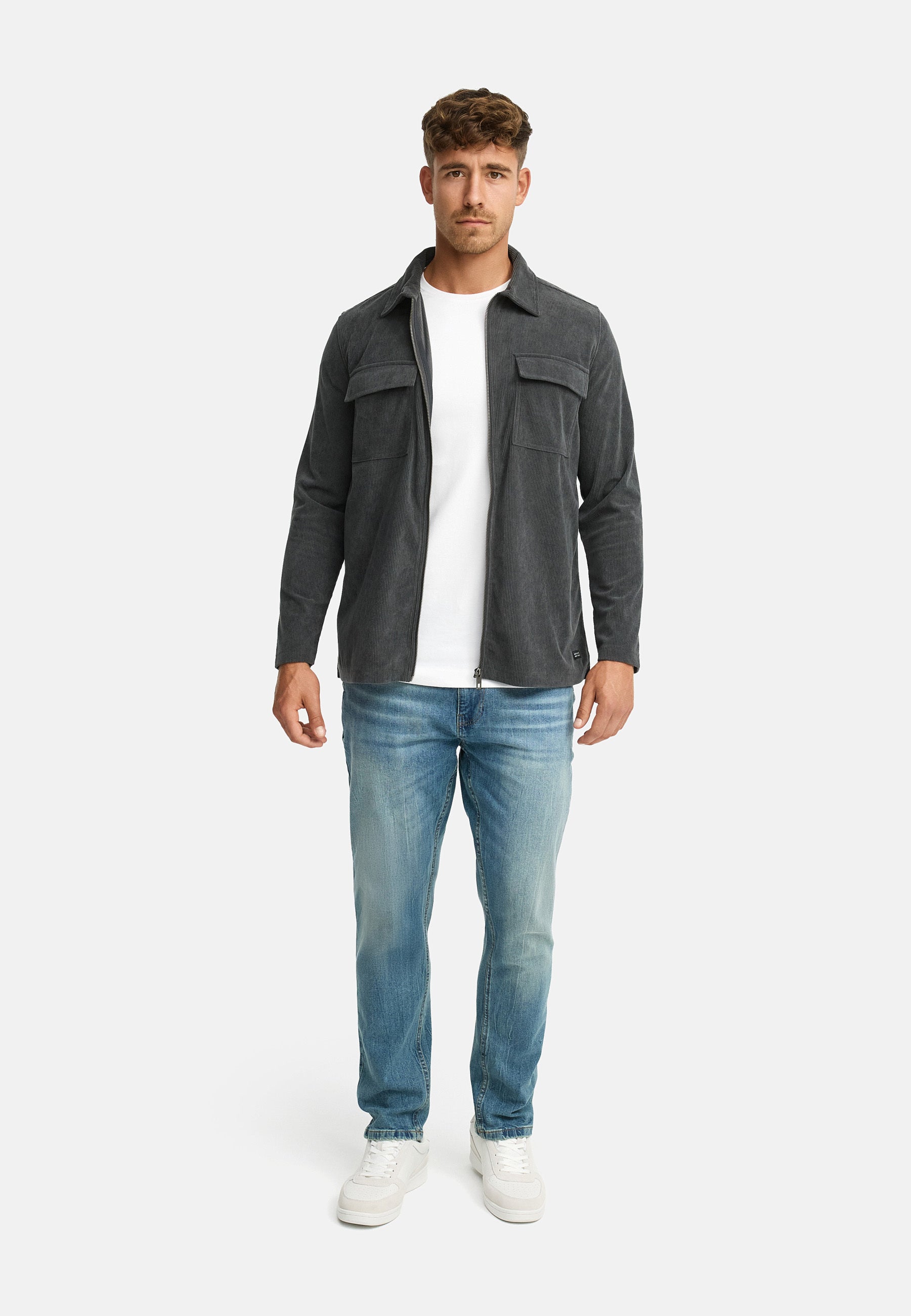 Hemd Langarm INNemoto Zip Shirt Produktbild