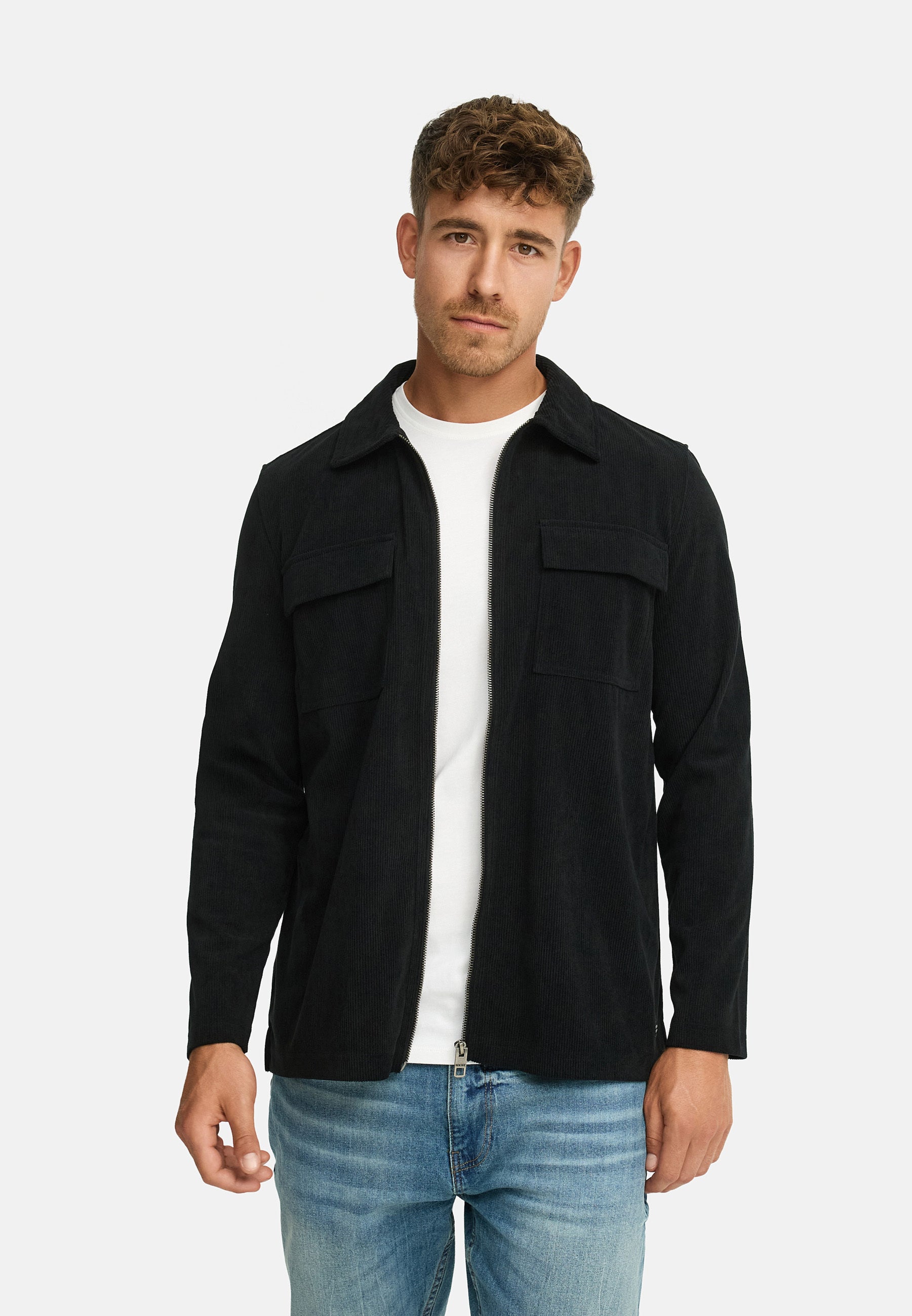 Hemd Langarm INNemoto Zip Shirt Produktbild