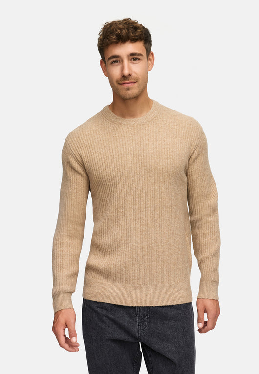 Strickpullover INPeace O-Neck