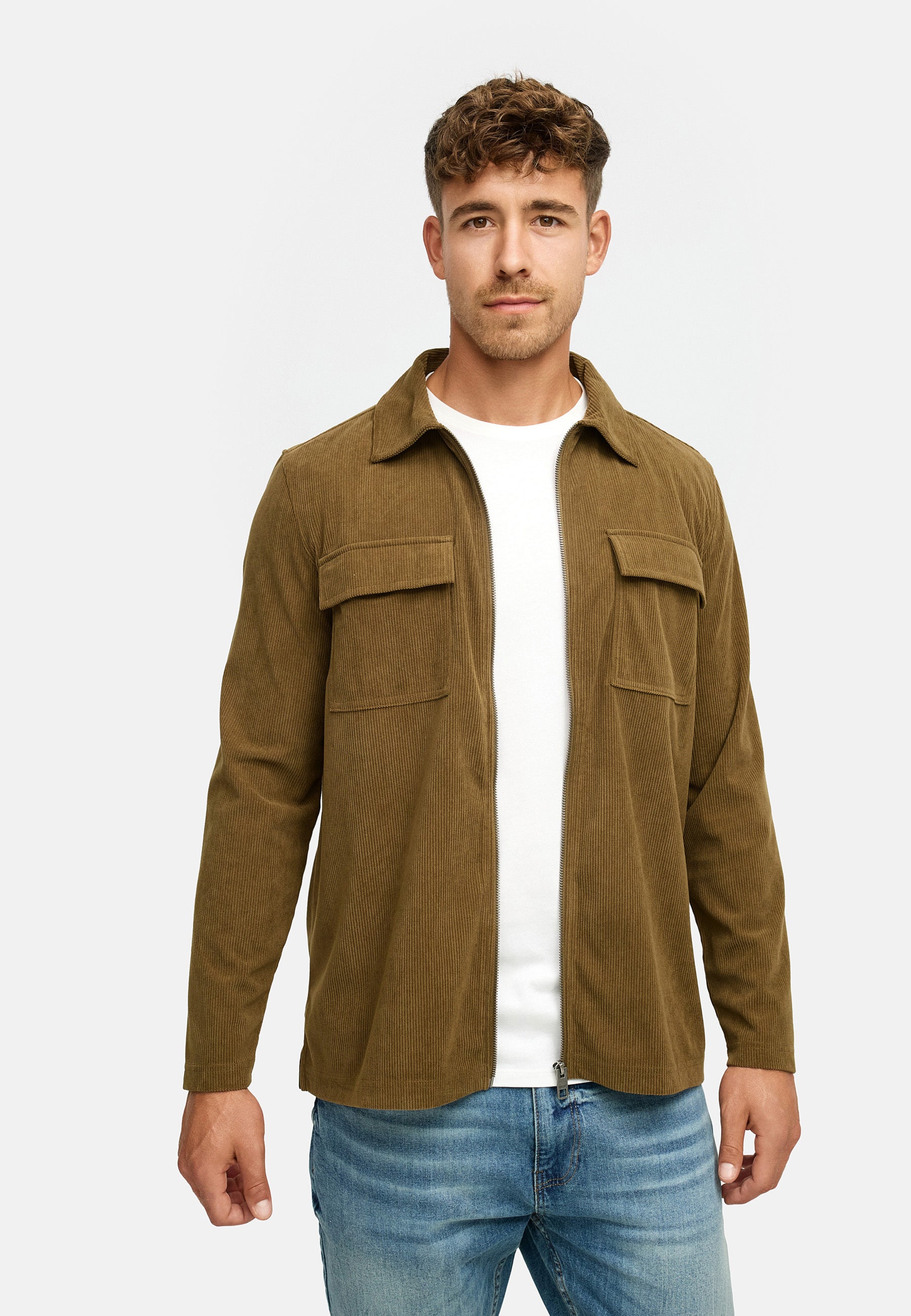 Hemd Langarm INNemoto Zip Shirt Produktbild