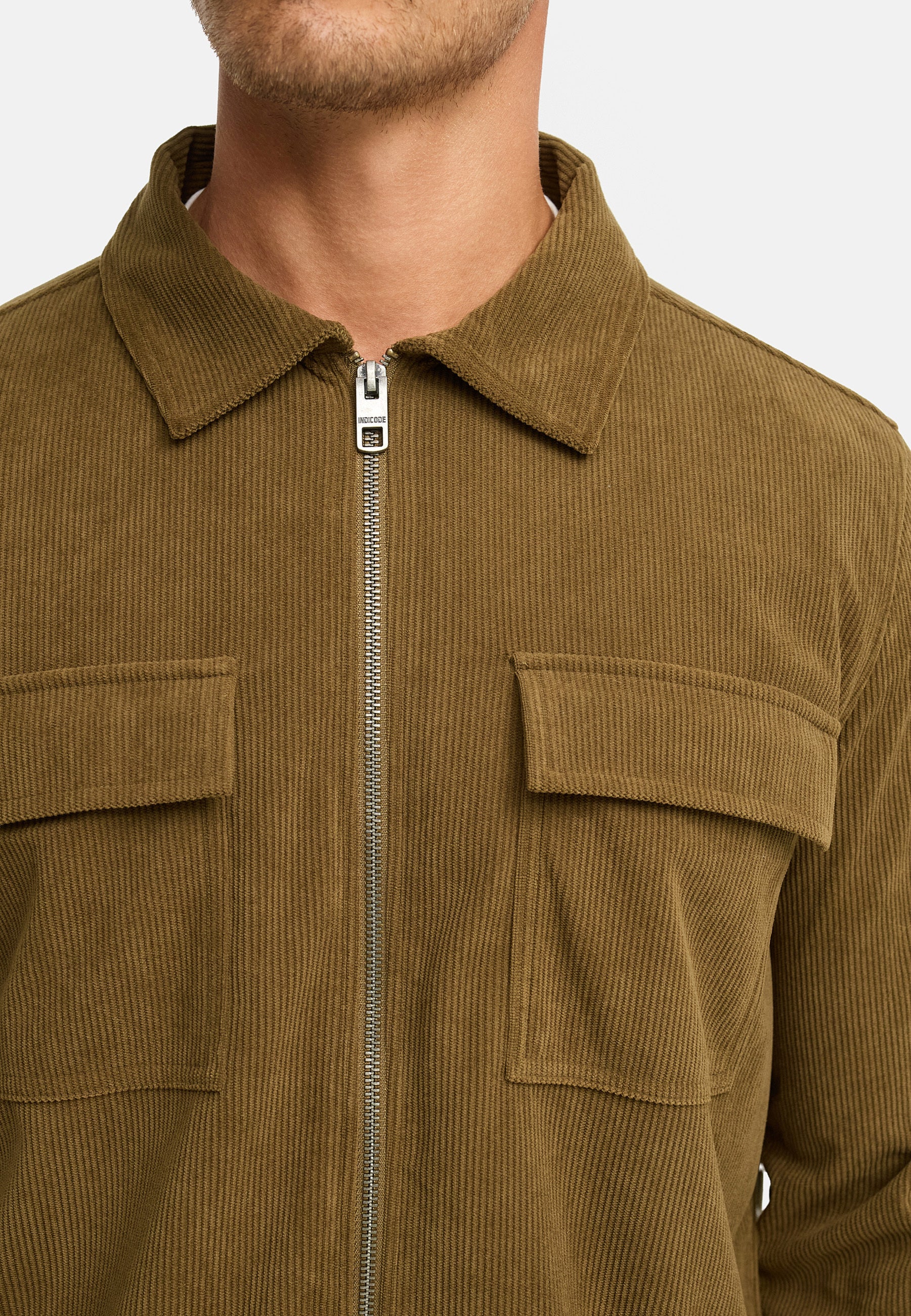 Hemd Langarm INNemoto Zip Shirt Produktbild