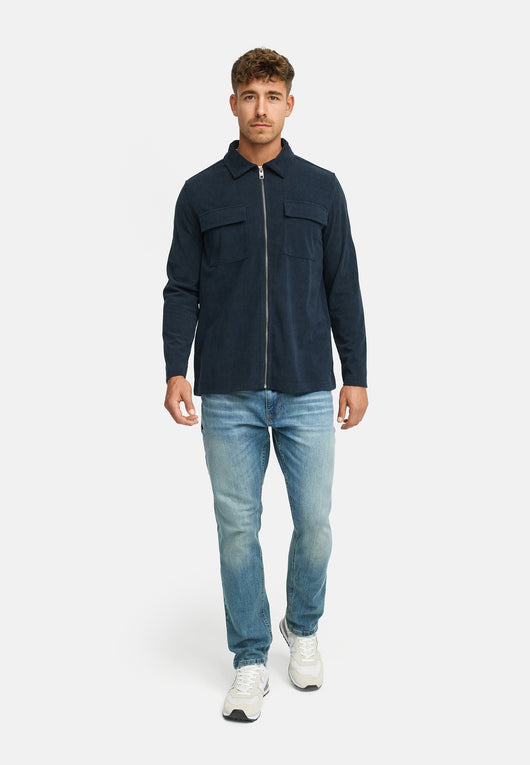 Hemd Langarm INNemoto Zip Shirt