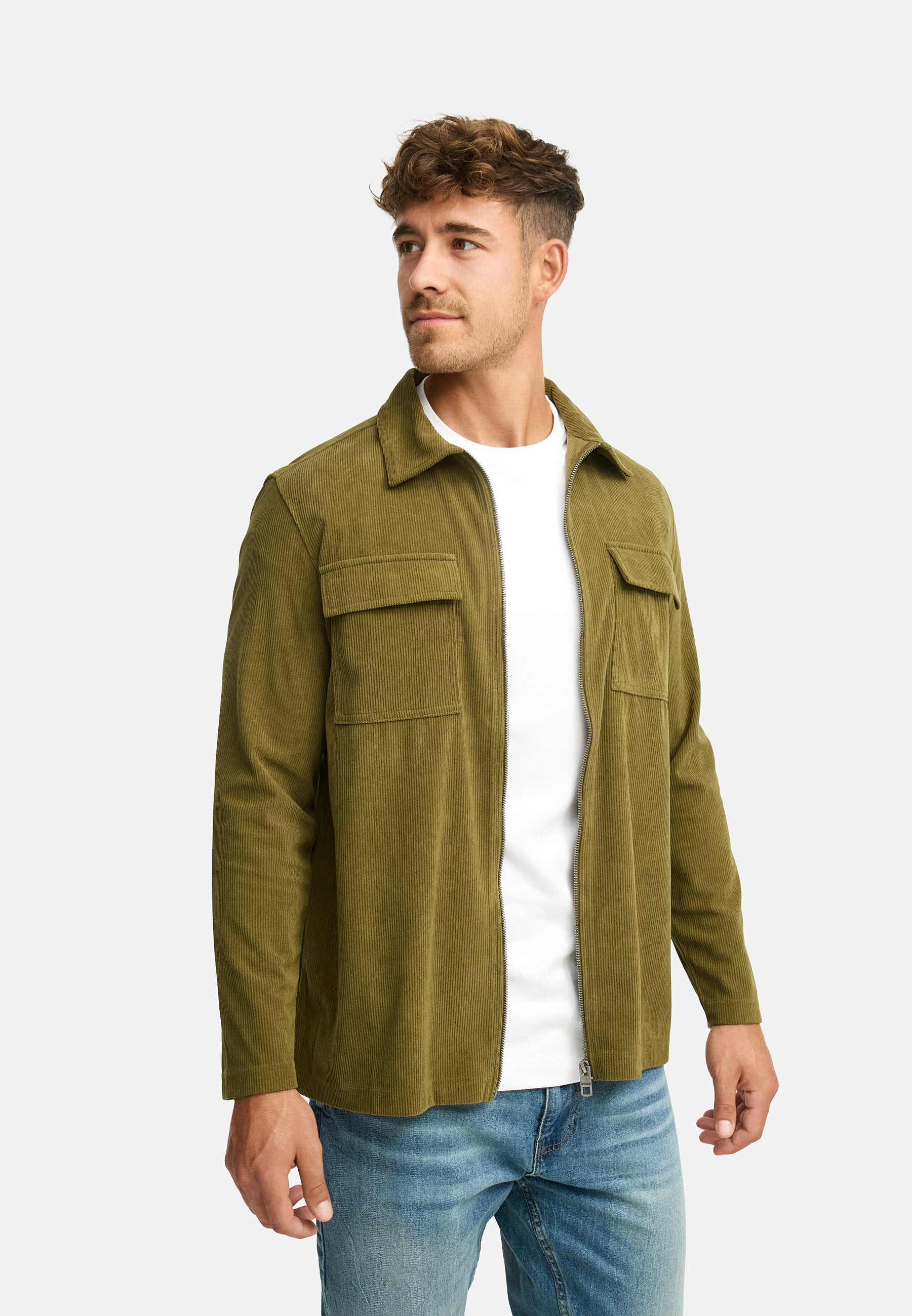 Hemd Langarm INNemoto Zip Shirt Produktbild