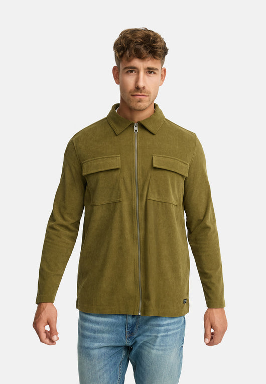 Hemd Langarm INNemoto Zip Shirt