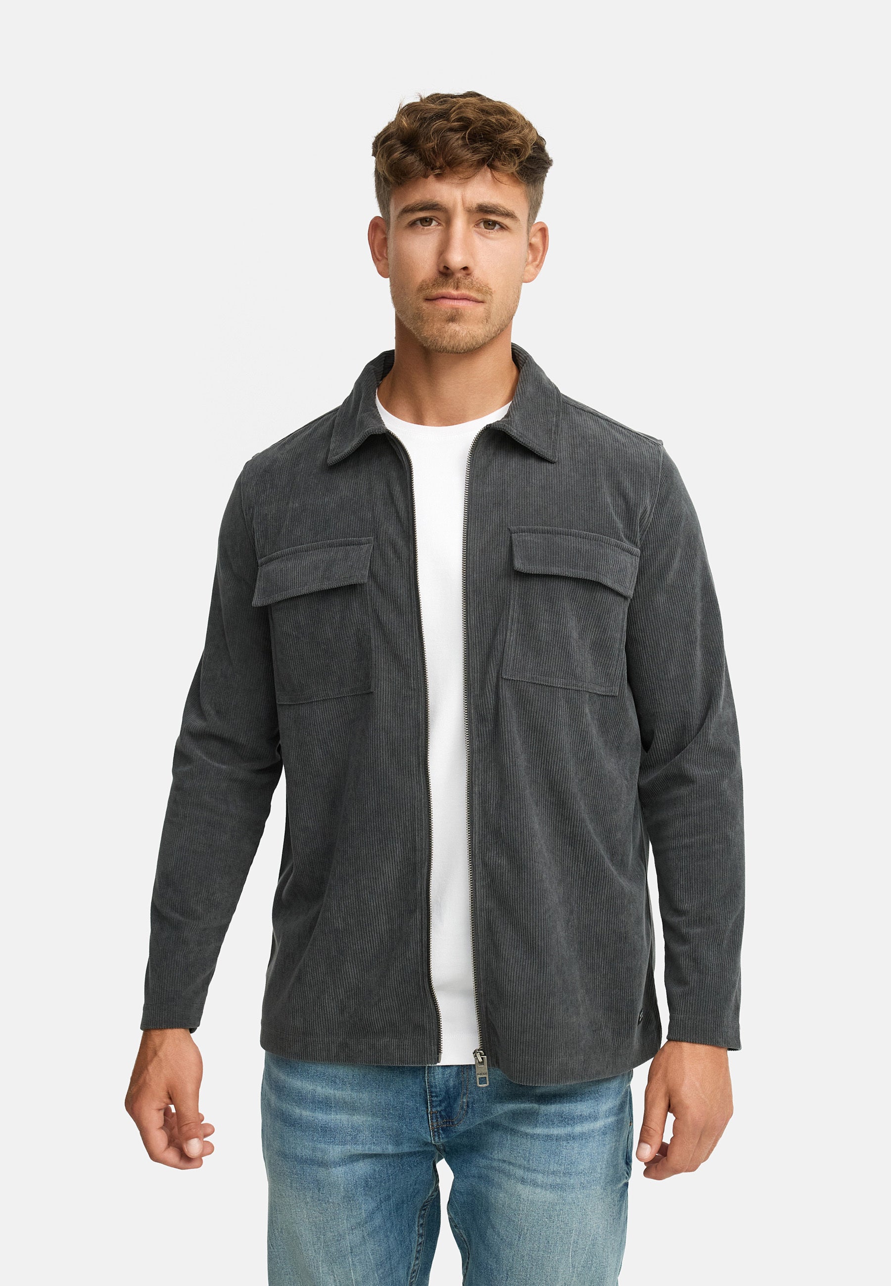 Hemd Langarm INNemoto Zip Shirt Produktbild