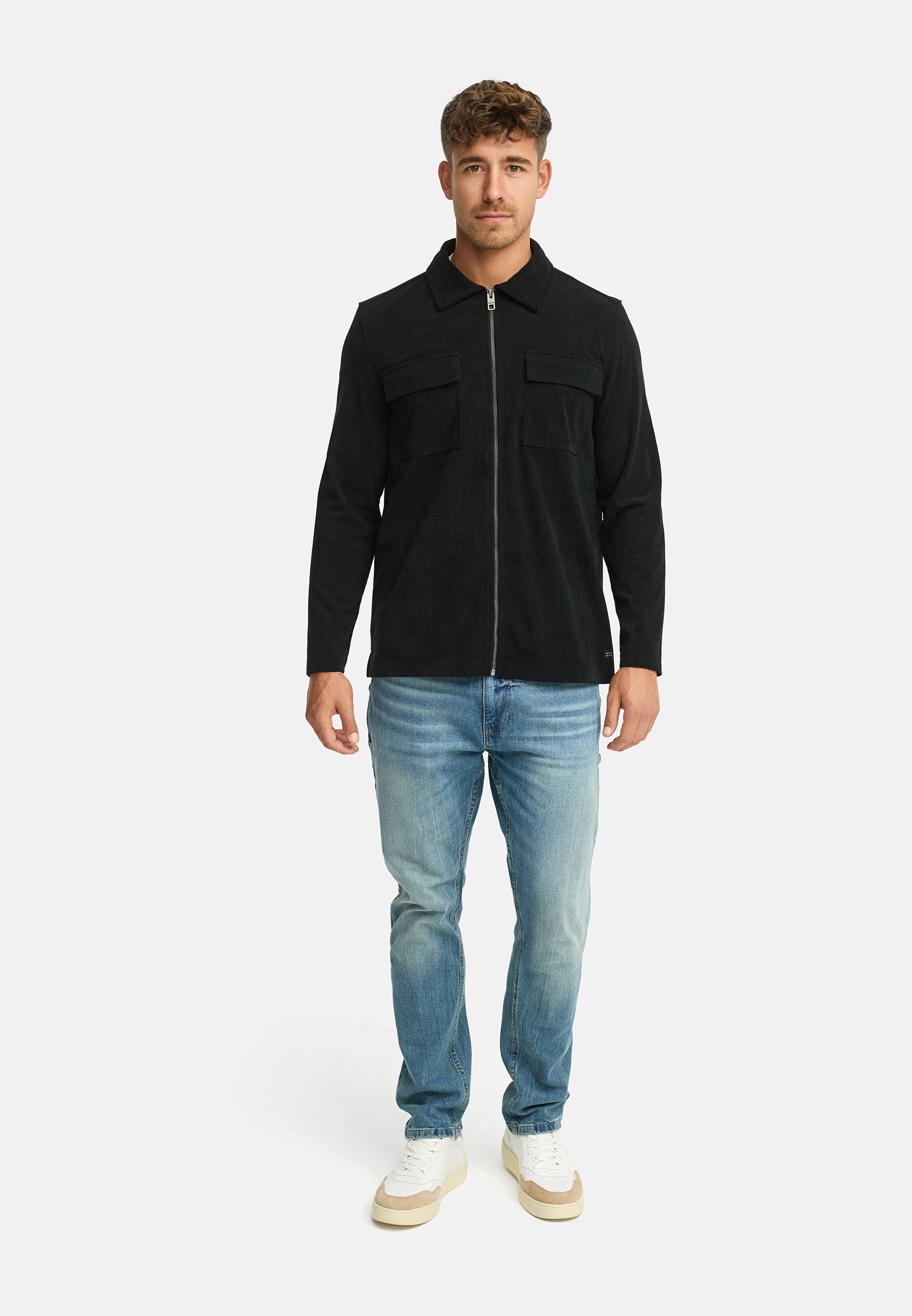 Hemd Langarm INNemoto Zip Shirt Produktbild