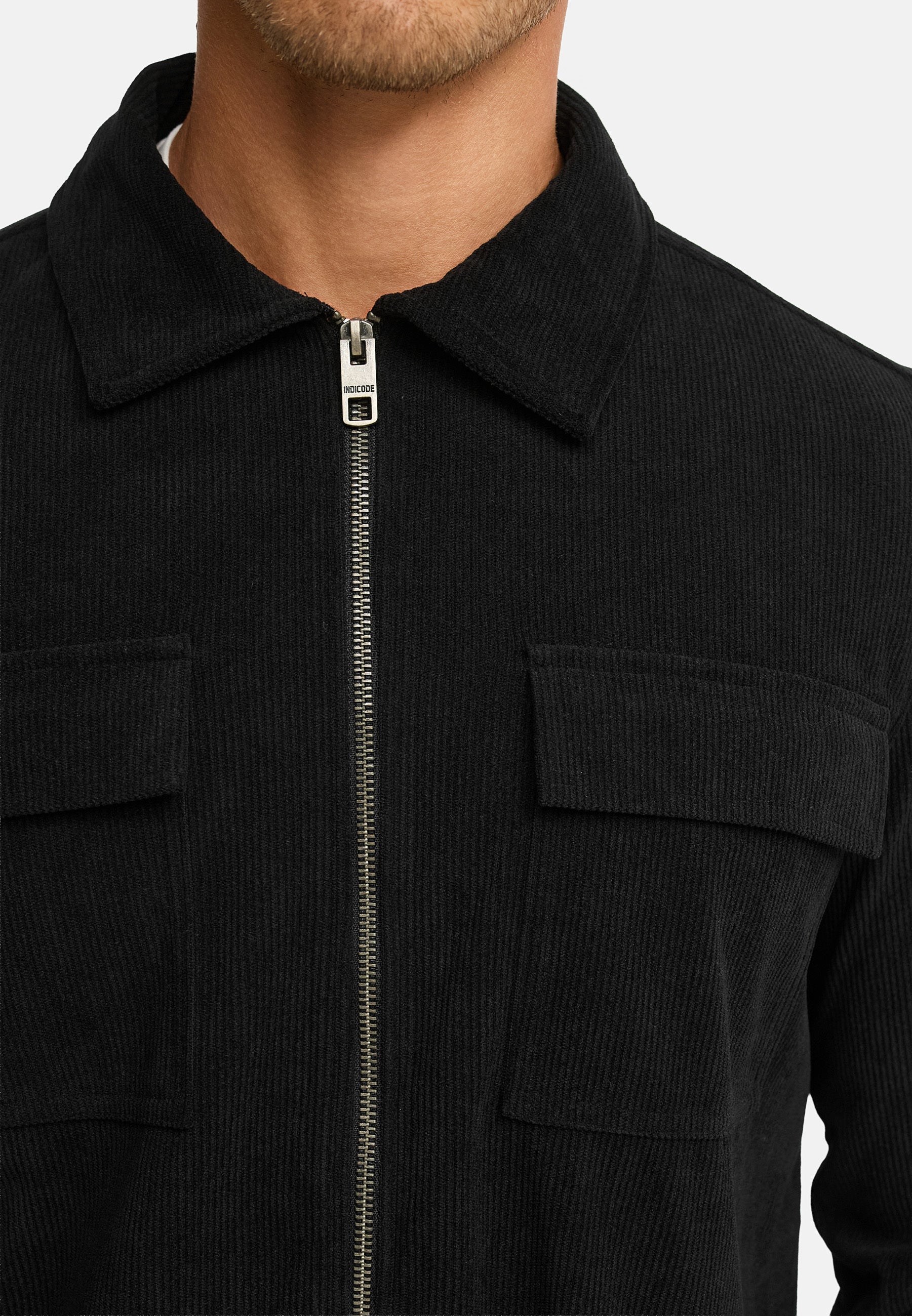 Hemd Langarm INNemoto Zip Shirt Produktbild