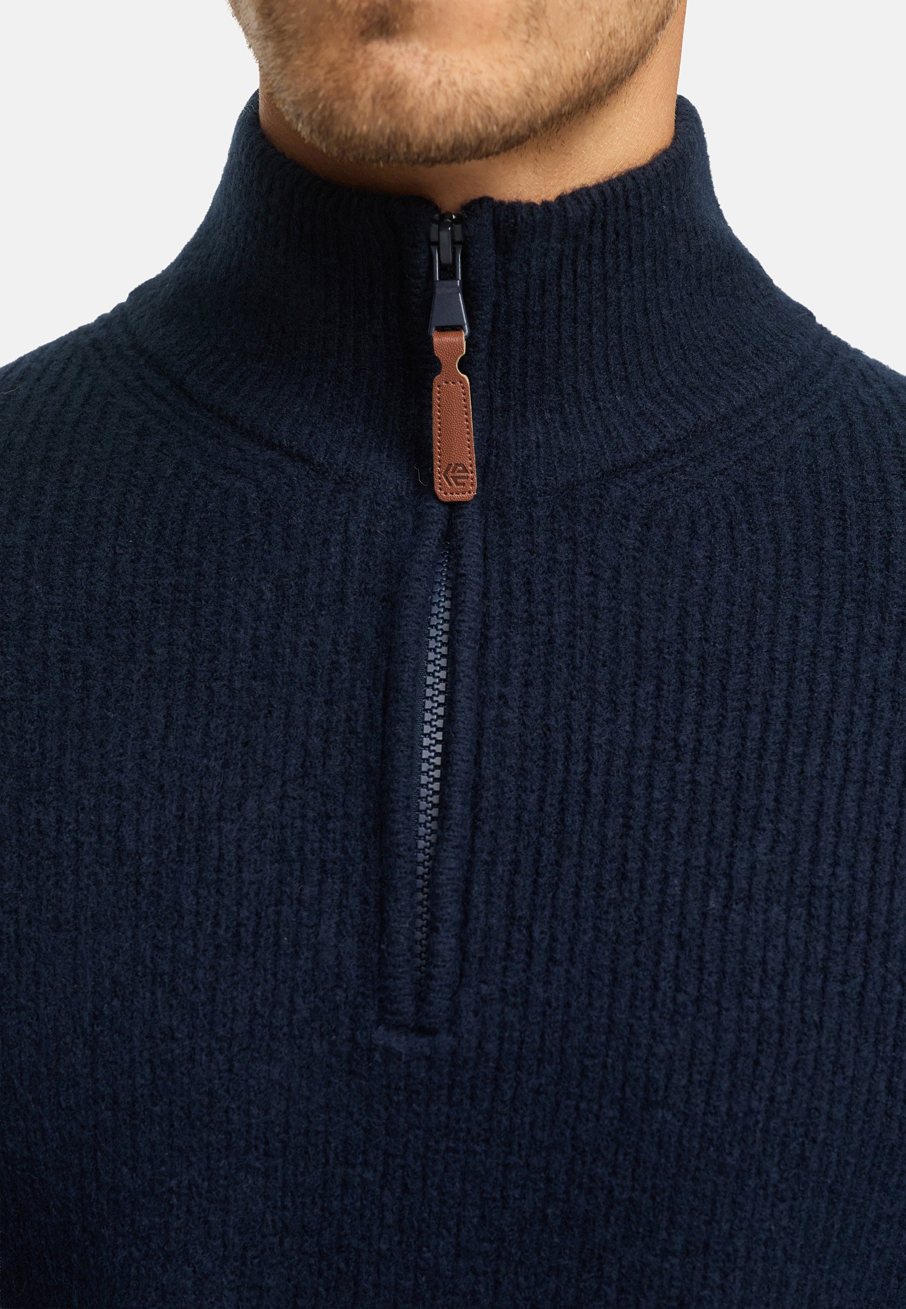 Strickpullover INPeace Half Zip Produktbild