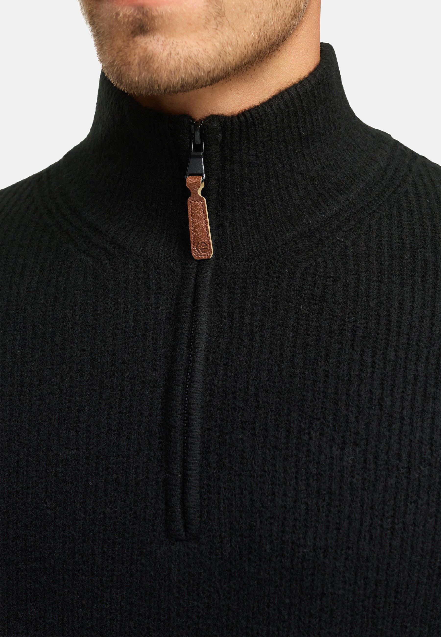 Strickpullover INPeace Half Zip Produktbild