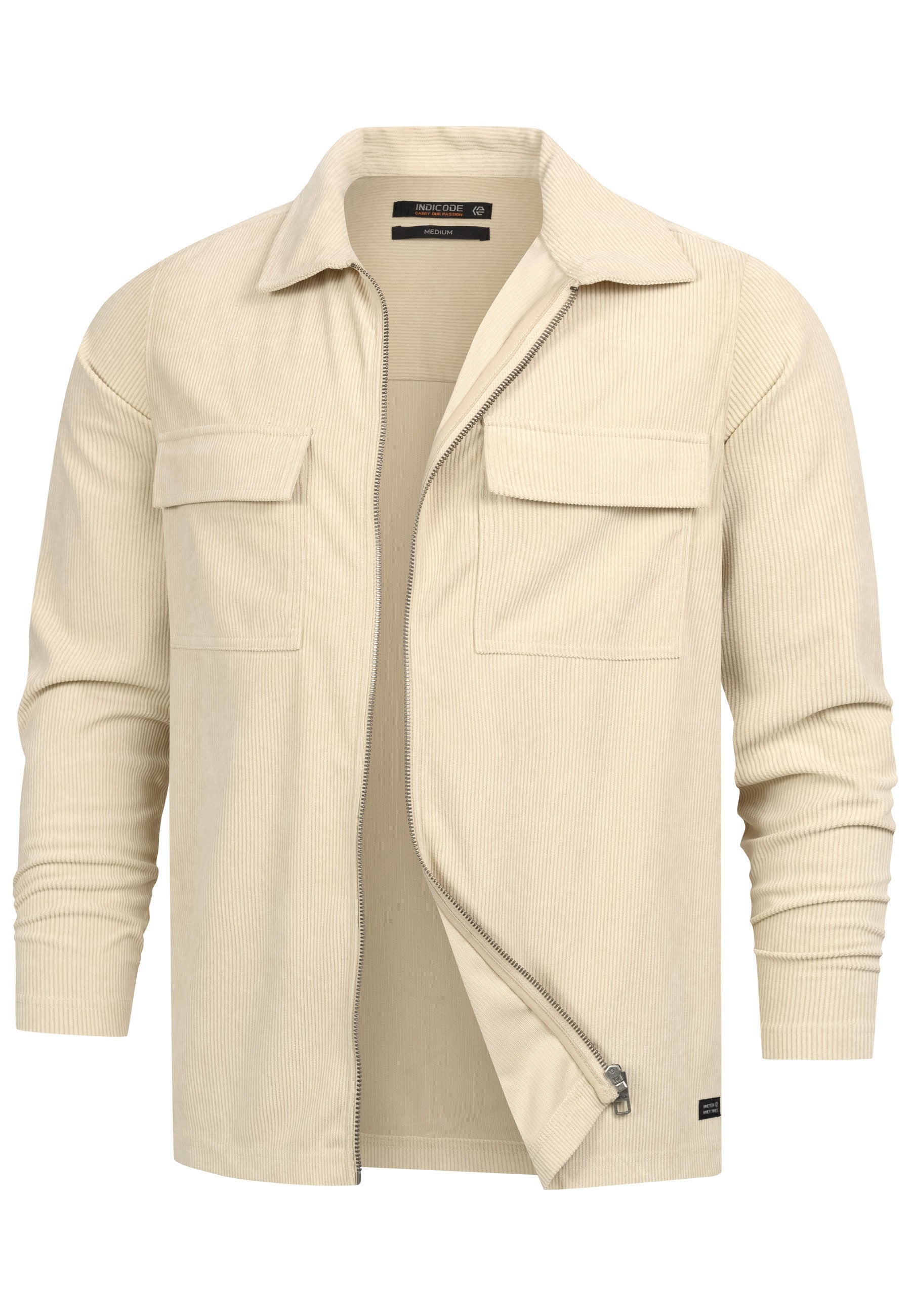 Hemd Langarm INNemoto Zip Shirt Produktbild