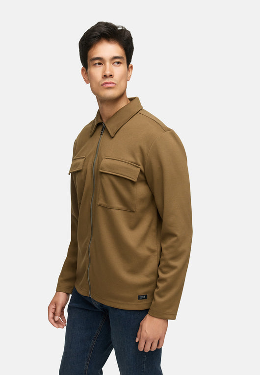 Hemd Langarm INNello Zip Shirt