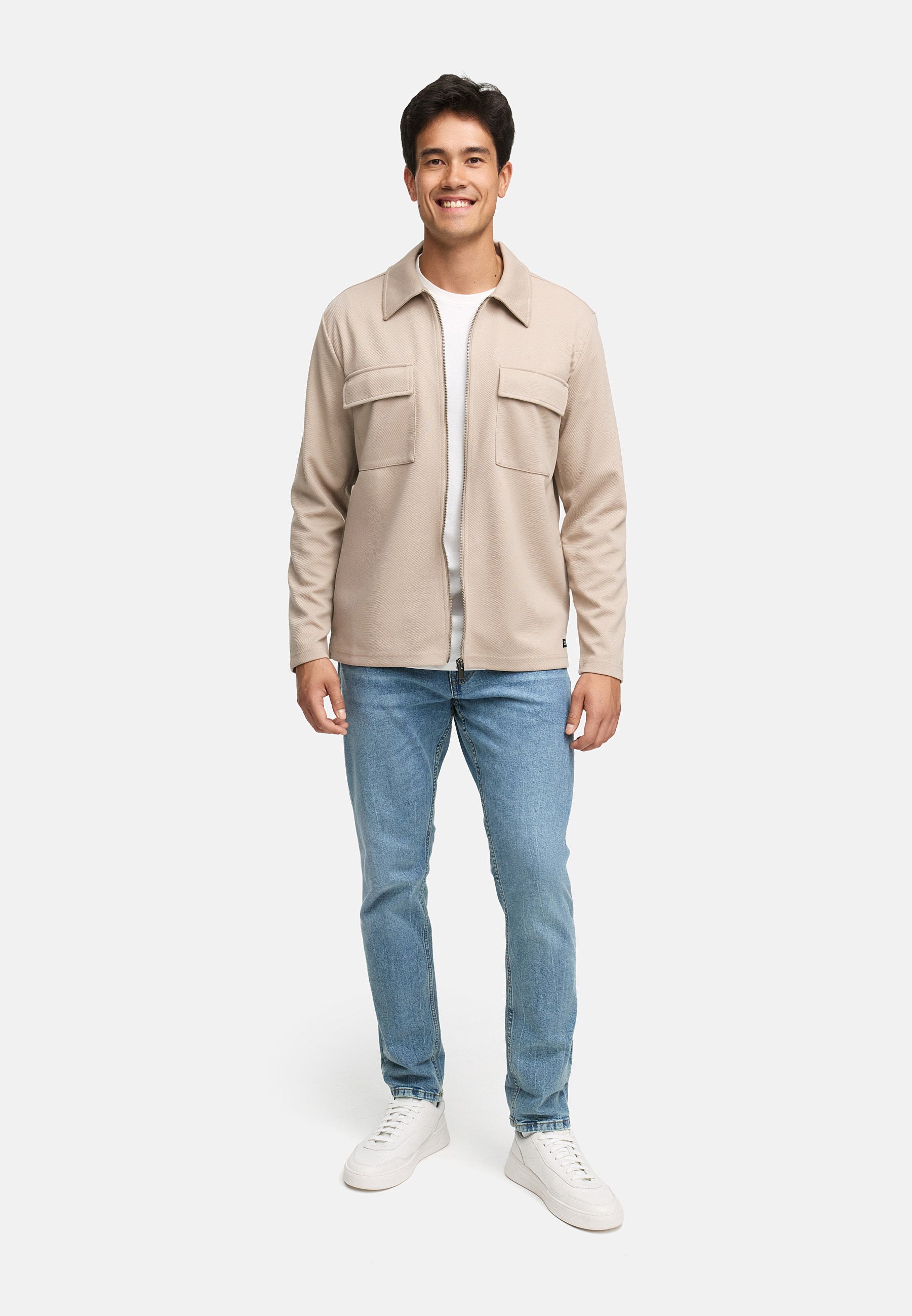 Hemd Langarm INNello Zip Shirt Produktbild