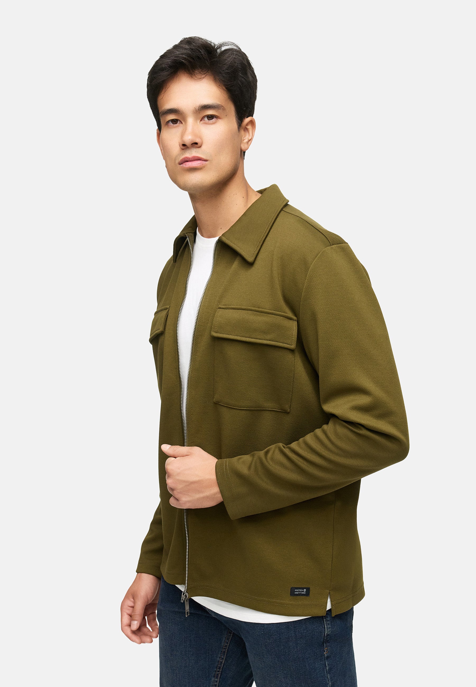 Hemd Langarm INNello Zip Shirt Produktbild