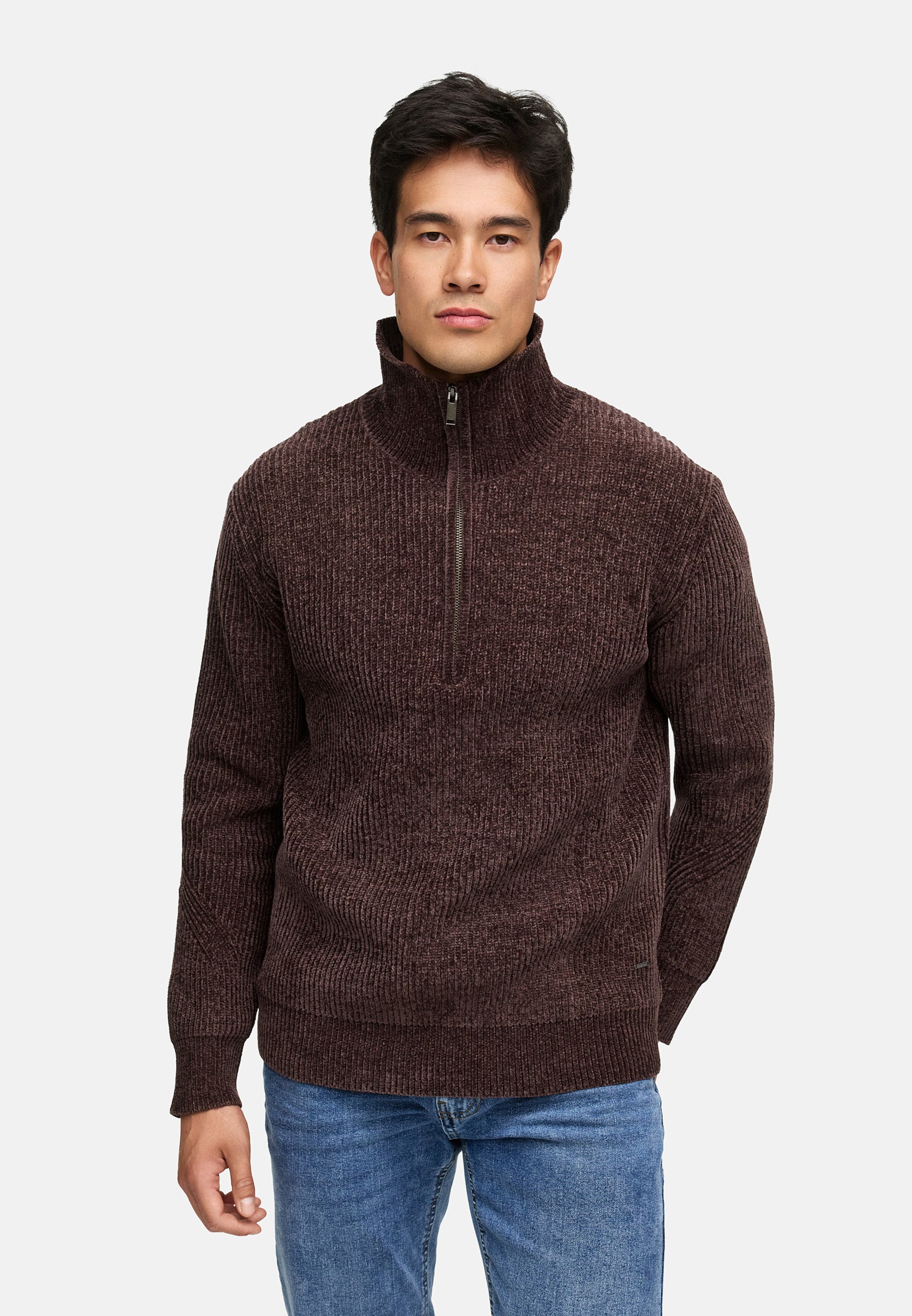 Strickpullover INHunch Half Zip Produktbild