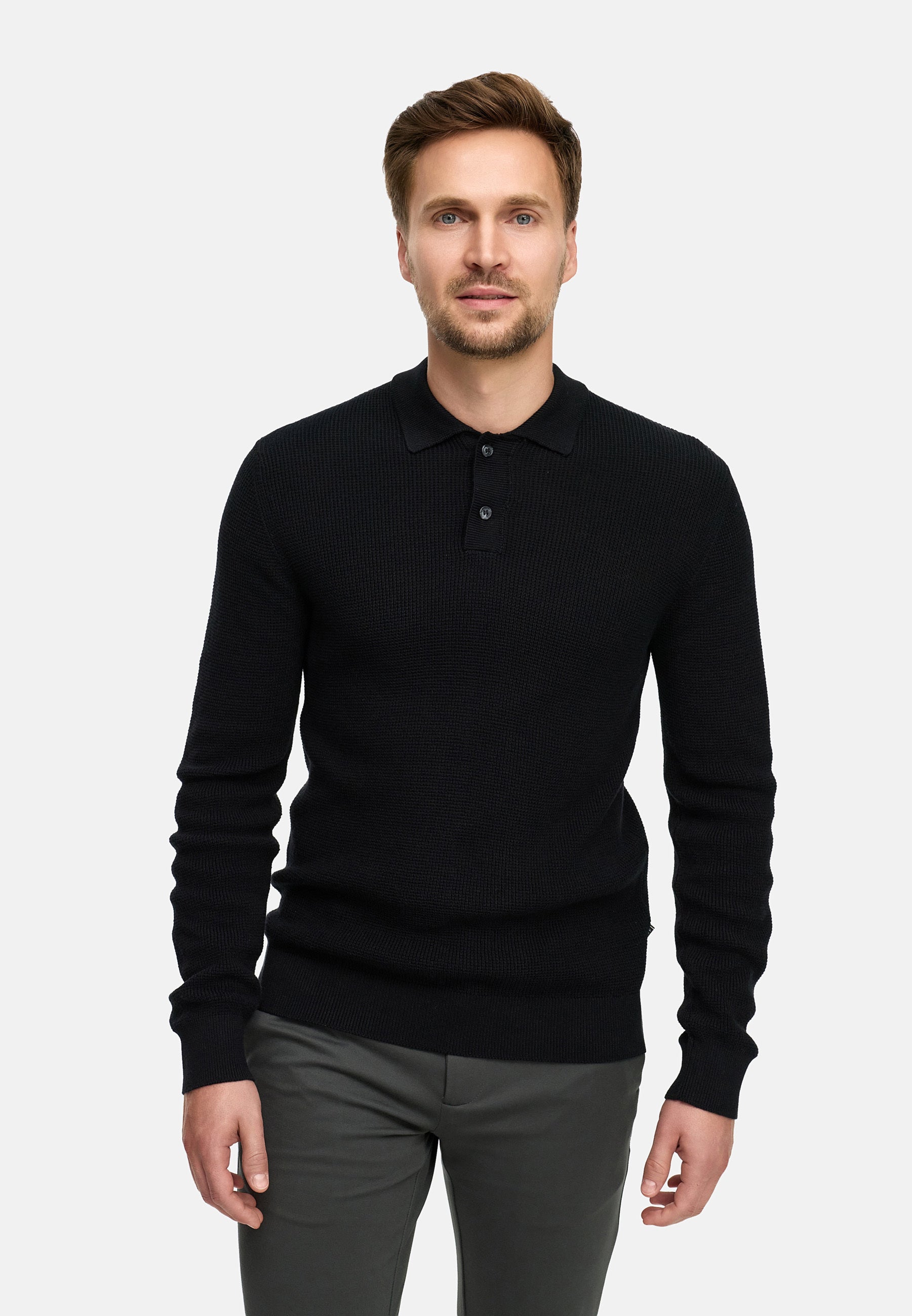 Strickpullover JFTristan polo knit Produktbild